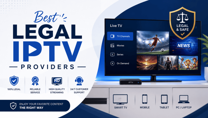 Best Legal IPTV Providers