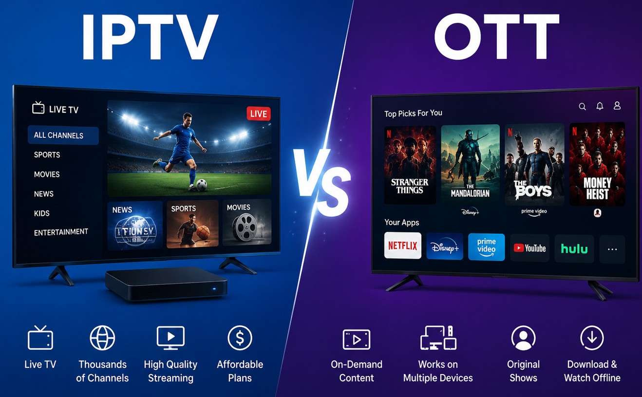 IPTV VS OTT